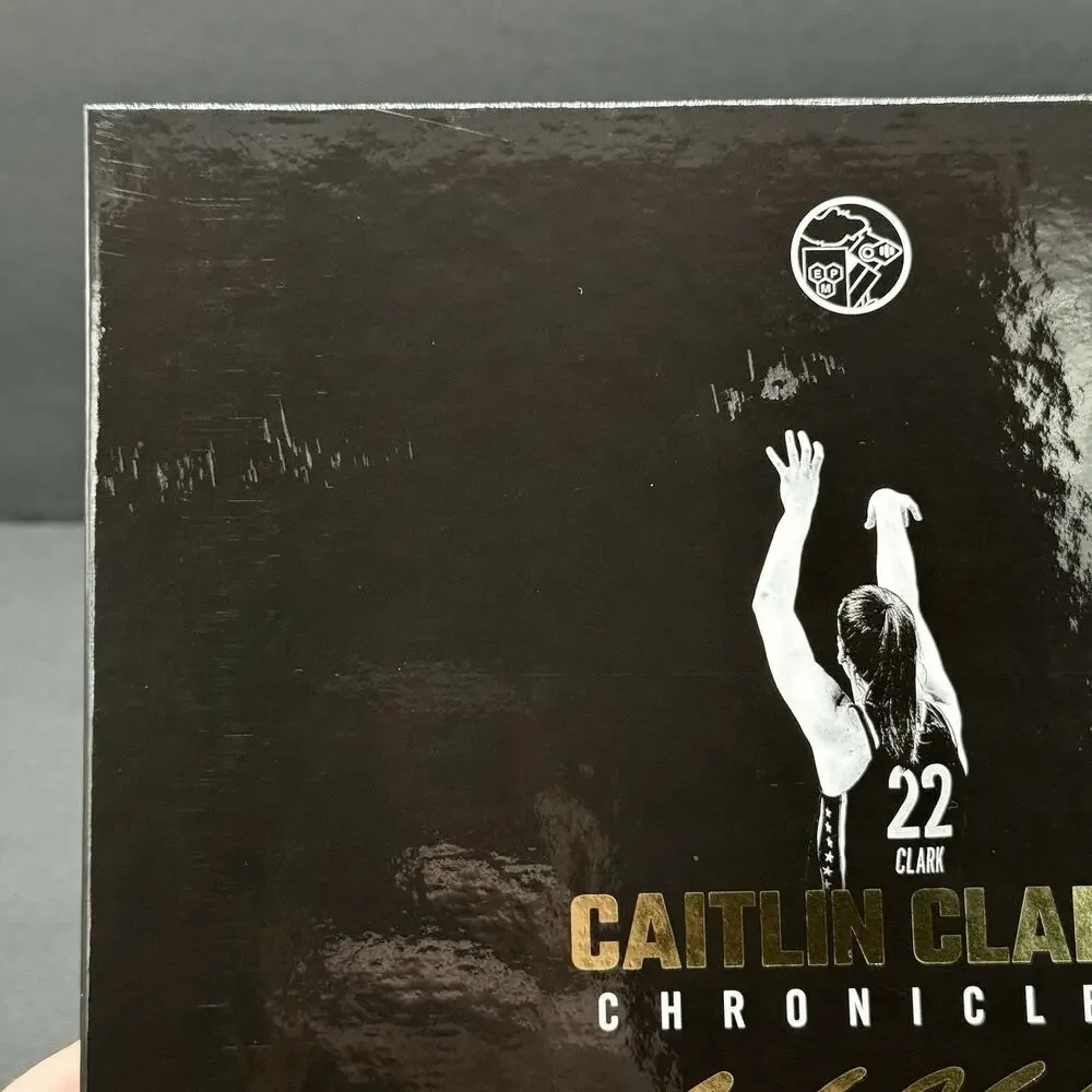 2025 Panini Caitlin Clark Chronicles Exclusive Hardcover Book Only No Cards